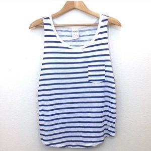 PINK Victoria’s Secret tank top striped XS